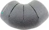 A close-up, studio shot of a gray pipe insulation elbow. Produktbild-Vorschau