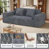 Aivermeil 2-3 Sitzer Sofa aus Cord montagefreies All-in-One Produktbild-Vorschau 4