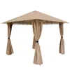 Sekey Pavillon 3x3 Gartenpavillon Terrassenpavillon 4 Produktbild-Vorschau 5