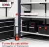 Grafner Profi LED Tower Baustrahler mit Steckdose und Produktbild-Vorschau 4