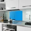 Küchenrückwand Spritzschutz Glas mit Motiv Hellblauer Produktbild-Vorschau 2