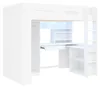Merax Etagenbett Hochbett 90x200cm mit Schreibtisch, Produktbild-Vorschau 7