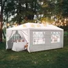 FCH 3 x 6 m Garten Pavillon mit 6 Seitenteilen zwei Türen Produktbild-Vorschau 2