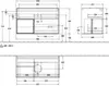 Villeroy & Boch FA11HJPC Waschbeckenunterschrank Finion FA1 Produktbild-Vorschau 2