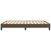 vidaXL Cadre de lit sans matelas brun foncé 140x200 cm Voir les images du produit 5