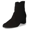 Gabor buty za kostkę 680.17, zamsz, czarny, damskie Podgląd zdjęcia produktu 18