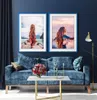 MG Design Bilderrahmen 50 x 70 cm - Posterrahmen mit Blau Produktbild-Vorschau 3