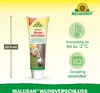 A product shot of a tube of Neudorff Malusan Wundverschluss with accompanying marketing graphics and text. Produktbild-Vorschau
