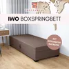 TAPCZANY24 - Boxspringbett Iwo 90x195x42 cm mit Produktbild-Vorschau 3