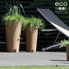 Pot de jardin Pot 30 cm rond Terrace Garden Home Anthracite Voir les images du produit 24