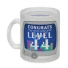Witziger Glas Tasse für den 44. Geburtstag mit Motiv: Gamer Produktbild-Vorschau 2
