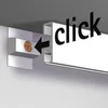 Závěsný systém na obrazy - SET Click Rail bílá RAL 9010 2m Náhled obrázku produktu 5
