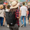 Cityrucksack RollTop Rucksack Herren Damen 22L-25L Produktbild-Vorschau 2