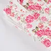 ASKSA Damen Sommer y aermellos Spaghettitraeger Boho Blumen Produktbild-Vorschau 4