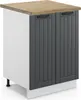 Küchenunterschrank Vicco Fame-Line Anthrazit Landhaus 60 cm Produktbild-Vorschau 1