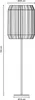 Stehlampe Modern Wohnzimmer Schlafzimmer Rattan Optik Boho Produktbild-Vorschau 4