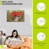 ARTland Leinwandbild Mohnblüten im Feld Größe: 90x60 cm Produktbild-Vorschau 3