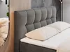 MKS MEBLE Boxspringbett 200x200 mit Bettkasten, Bett mit Produktbild-Vorschau 3