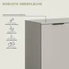 Highboard Noida | Kaschmir / schwarz Produktbild-Vorschau 8