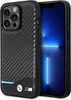 BMW Leder Carbon Blue Line - iPhone 13 Pro Max Hülle Produktbild-Vorschau 1
