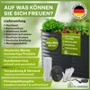 TTL GARDEN Hochbeet ELEGANCE XXL 400x80x80cm Anthrazit – Produktbild-Vorschau 7