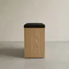 Botník s sedákem KADO, 104 x 50 x 30 cm, hnědá Náhled obrázku produktu 5