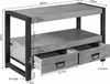 Starfurn - TV-Schrank Britt - 45x100x60cm - Braun Produktbild-Vorschau 5