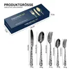 20 Teiliges Besteck Set, Besteckset inkl, mit Messer Gabel Produktbild-Vorschau 7