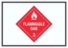 Schild Entzündliche Gase Symbol Flammable Gas Flamme A3 Produktbild-Vorschau 1