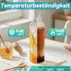 TWOLIIN sklenená fľaša na pitie 550 ml – fľaša na vodu z Náhľad obrázku produktu 4