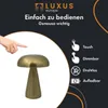 Luxe - Lampe à poser Touch - Sofia - Or - H21 x Ø16 Voir les images du produit 2