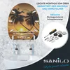 SANILO® WC-Sitz mit Absenkautomatik und Schnellverschluss Produktbild-Vorschau 5