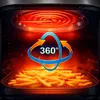 Frytkownica beztłuszczowa Air Fryer BERGMANN YA 7 programów Podgląd zdjęcia produktu 7