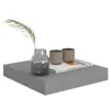 Półki Ścienne, 2 Szt., Szare, 23 X 23,5 X 3,8 Cm, Mdf Podgląd zdjęcia produktu 2