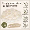 Perlmuttscheiben natur 1 kg ca. 200-300 Stück Capiz Produktbild-Vorschau 6