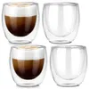Vilde | Verres thermo 4 pcs - 250 ml - Double paroi - Pour Voir les images du produit 1