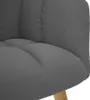 Close-up of a dark gray fabric armchair. Anteprima dell’immagine prodotto