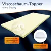 MSS e.K. viscoelastische Matratzenauflage ohne Bezug - Produktbild-Vorschau 2