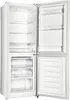 An open white refrigerator with its freezer compartment visible. Produktbild-Vorschau