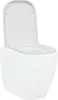 vidaXL WC sedadlo biele 47,5 x 35 x 3,6 cm Duroplast Náhľad obrázku produktu 1