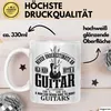 Gitarrenspieler Tasse Geschenk Gitarre Unterschätze Niemals Produktbild-Vorschau 3