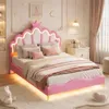 Letto imbottito INONEFT, dimensioni 140x200 cm, letto a Anteprima dell’immagine prodotto 2