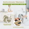 XMTECH wasmand, 2 compartimenten, 36 liter, wasmand met Productafbeelding-voorbeeld 5