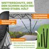 KESSER® Sonnenschirm Doppelsonnenschirm 4,6m x 2,7m | Produktbild-Vorschau 7