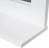 A close-up view of a white windowsill or shelf. Produktbild-Vorschau