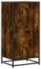 vidaXL Portascarpe in rovere affumicato 48x38x97,5 cm Anteprima dell’immagine prodotto 1
