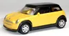 Mini Cooper Modellauto gelb ca. 1:60 / 6-7 cm Spritzguss Produktbild-Vorschau 1