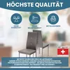 Židle do jídelny Albatros DIAMOND sada 6 ks, šedá - Náhled obrázku produktu 3