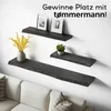 tømmermann - Wandregal mit Baumkante - massives Produktbild-Vorschau 8