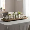 4er Set Windlicht Klar Glas H10cm Teelichthalter Tischdeko Produktbild-Vorschau 4